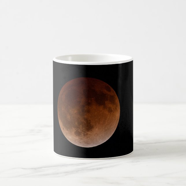 Tasse changeante de couleur d'éclipse lunaire (Centre)