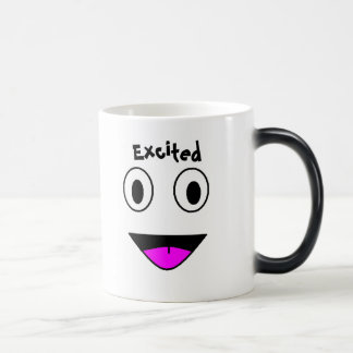 Tasse changeante de la température Excited