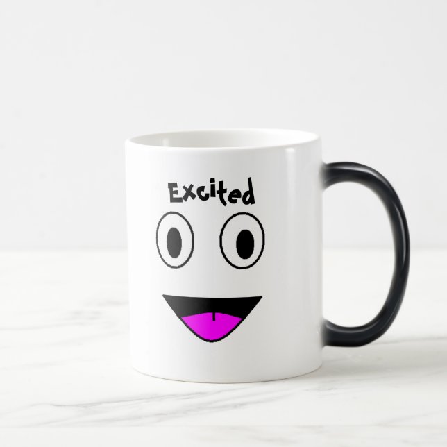 Tasse changeante de la température Excited (Droite)