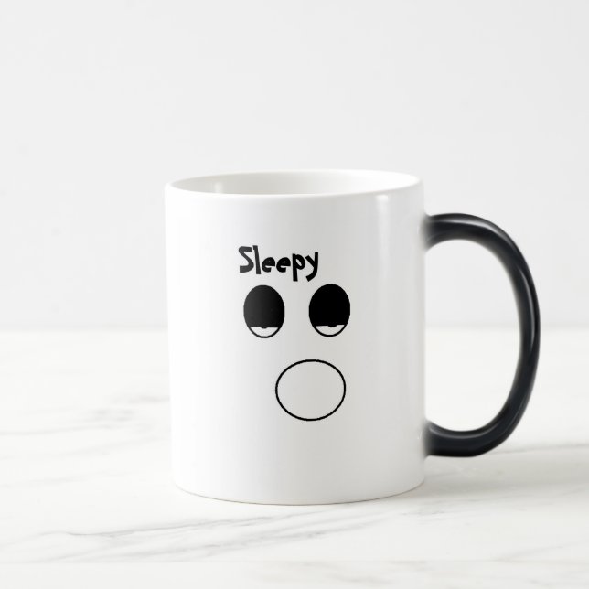 Tasse changeante de la température somnolente (Droite)
