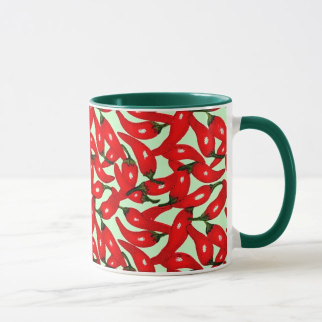 Tasse Changez le piment de couleur (Droite)