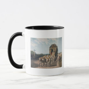 Tasse Chariot d'étape, gravé par J. Baily