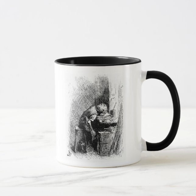 Tasse Charles Dickens à l'usine noircissante (Droite)