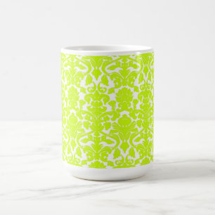 Tasse Chartreuse florale fleurie vintage de