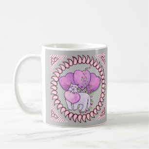 Tasse Chat Amour Coeur