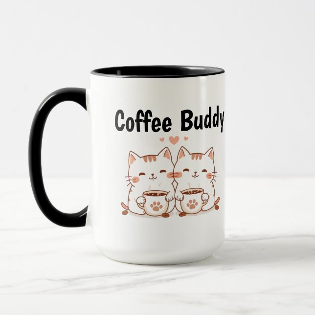 Tasse Chat Copain Café (Gauche)