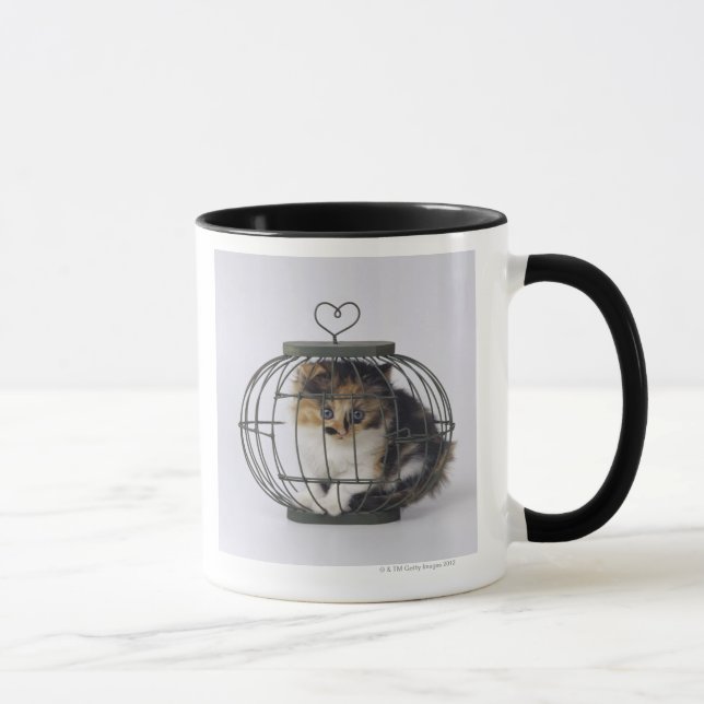 Tasse Chat dans la cage (Droite)