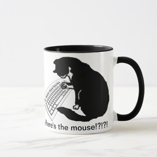 Tasse Chat de dactylographie (Droite)