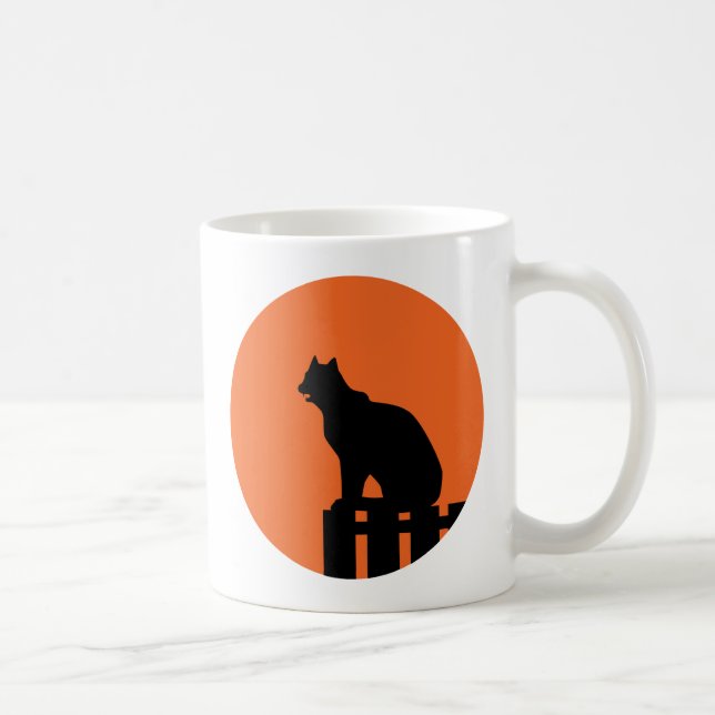 Tasse Chat de Halloween (Droite)