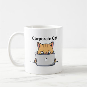 Tasse Chat d'Entreprise Occupé - Pour vos boissons
