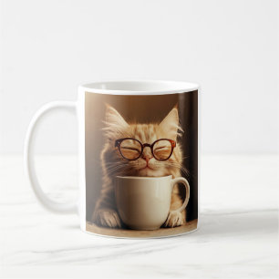 Tasse Chat Drôle - Moment Café