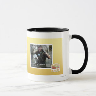 Tasse Chat et arme à feu humides