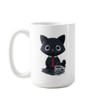 Tasse Chat Faisant un Super Travail Numéro Un