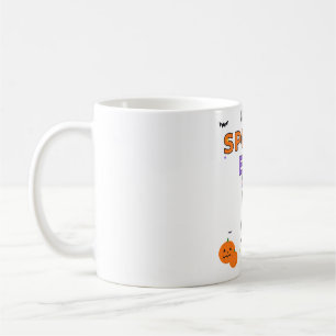 Tasse Chat Halloween Ère Squelettique