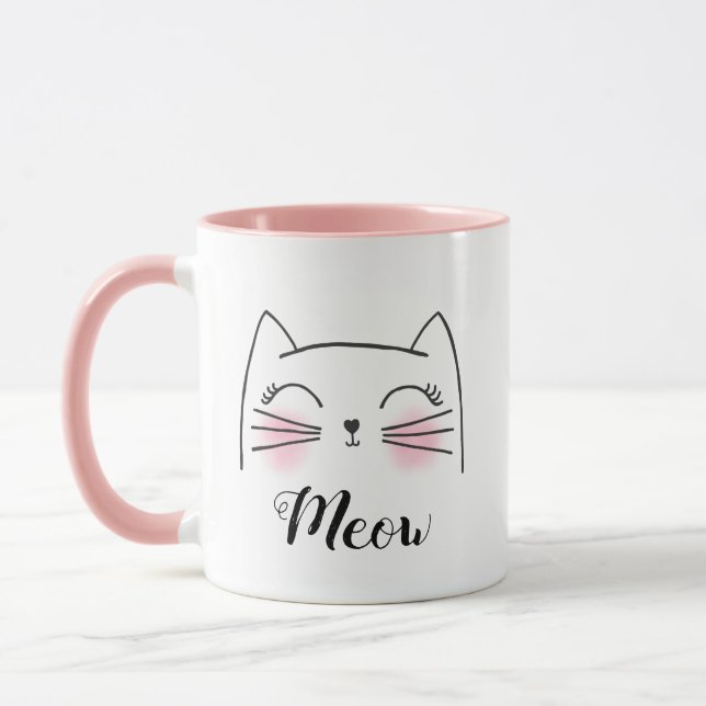 Tasse Chat Minou Miaou (Gauche)
