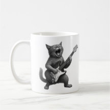 Tasse Chat Rockeur
