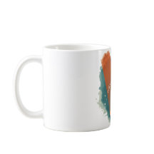 Tasse Chat Sourire Tenant une Fleur | “Souris et B