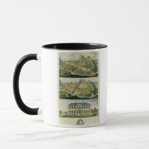 Tasse Château de Corfe dans son état original, comme une