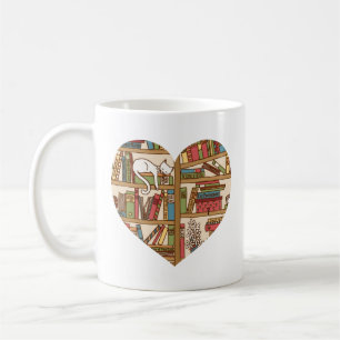 Tasse Chats et Livres