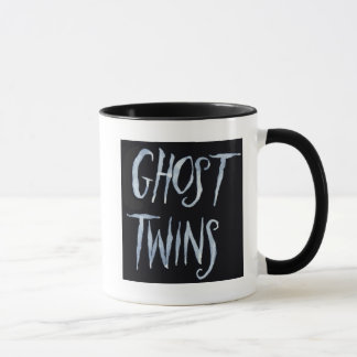 Tasse chaude de boisson de Twinslogo de fantôme