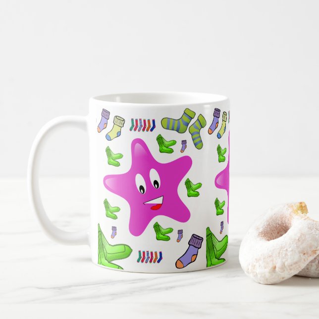 Tasse Chaussettes (Avec donut)