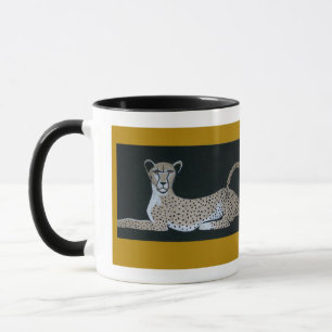 Tasse cheetah von D. MARQUIS