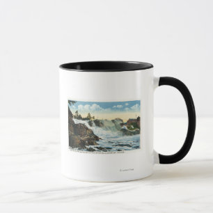 Tasse Chef indien et vieil homme de la vue d'automnes