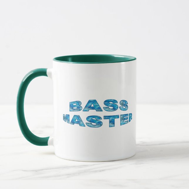 Tasse Chemises de pêche du maître de basse (Gauche)