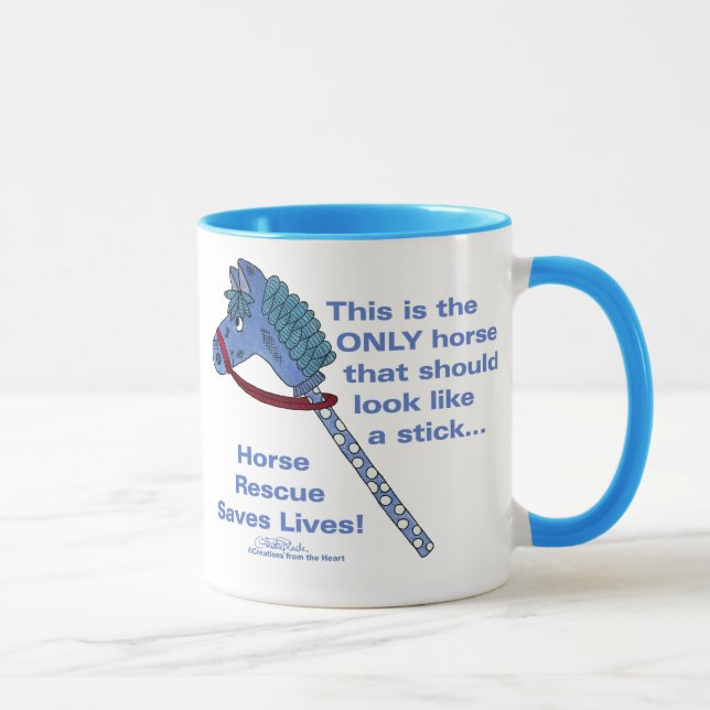 Tasse Cheval à bâche (Droite)