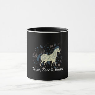 Tasse Cheval – Course Libre, Design Sauvage