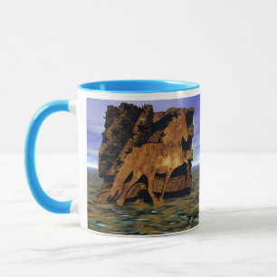 Tasse Cheval Islandais Figé dans la Pierre