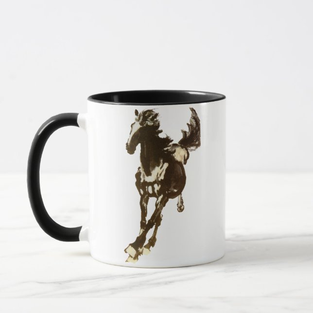 Tasse Cheval noir (Gauche)