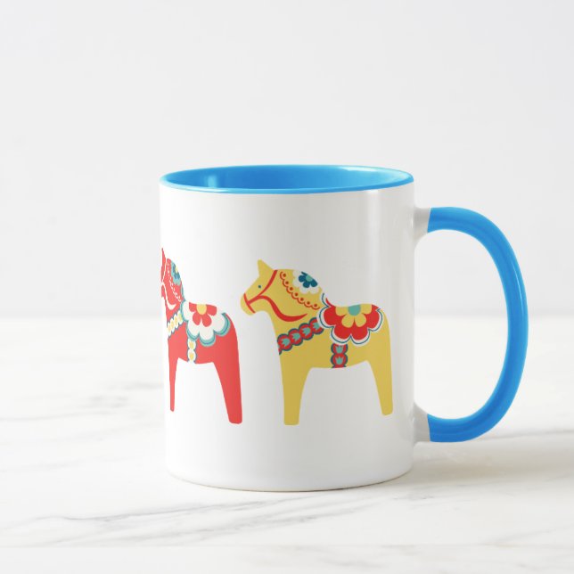 Tasse Chevaux suédois (Droite)