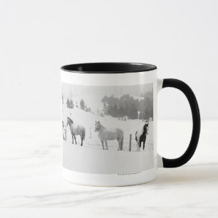 Tasse Chevaux sur le ranch