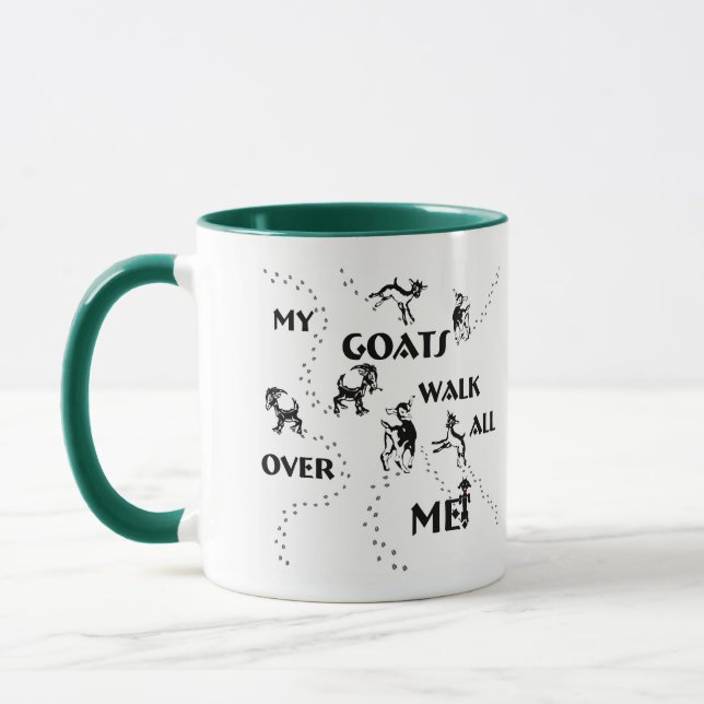 Tasse Chèvre, chèvre et boisson (Gauche)