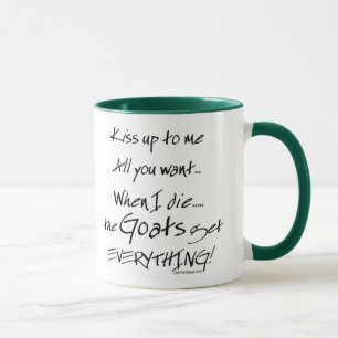 Tasse Chèvre Drôle Dit Chèvres Obtenir Tout