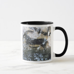 Tasse Chèvre ou chamois, peinture de roche dans la salle