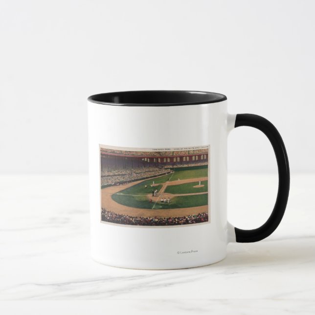 Tasse Chicago, IL - Comiskey Park, Home Plate, Basebal (Droite)