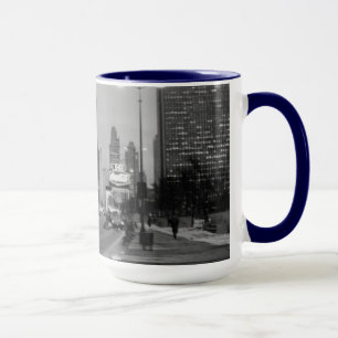 Tasse Chicago Michigan Avenue @ Nuit 6 mars 1967
