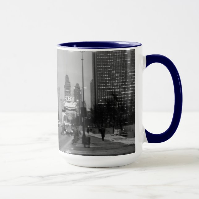 Tasse Chicago Michigan Avenue @ Nuit 6 mars 1967 (Droite)