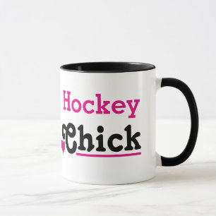 Tasse Chick de hockey