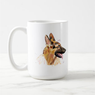 Tasse Chien Berger Allemand – Mug Café Chien GSA