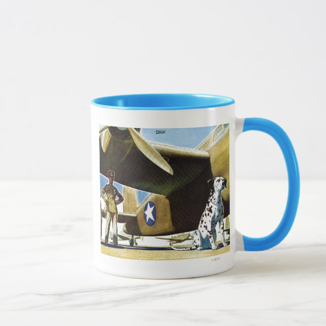 Tasse Chien d'armée (Droite)