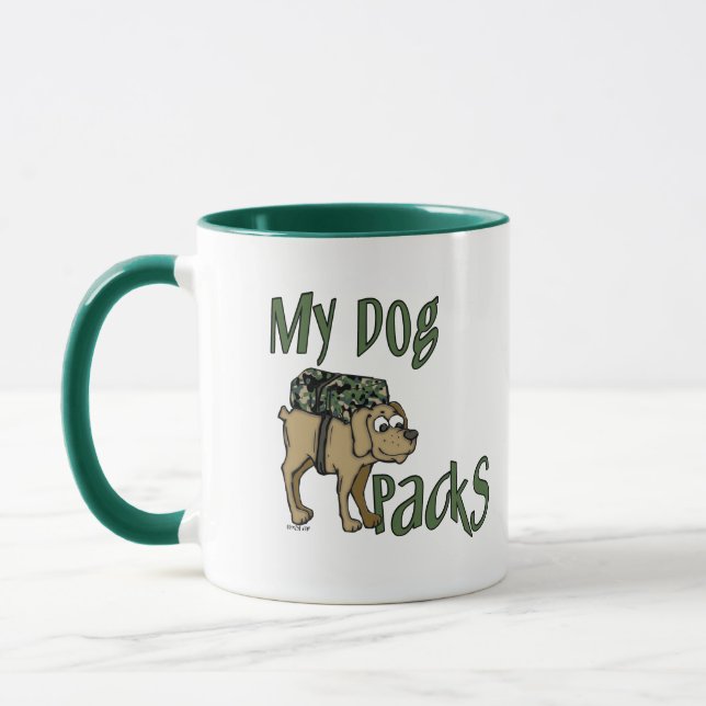 Tasse Chien de camp (Gauche)