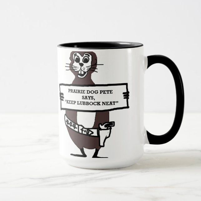 Tasse Chien de prairie Peter (Droite)
