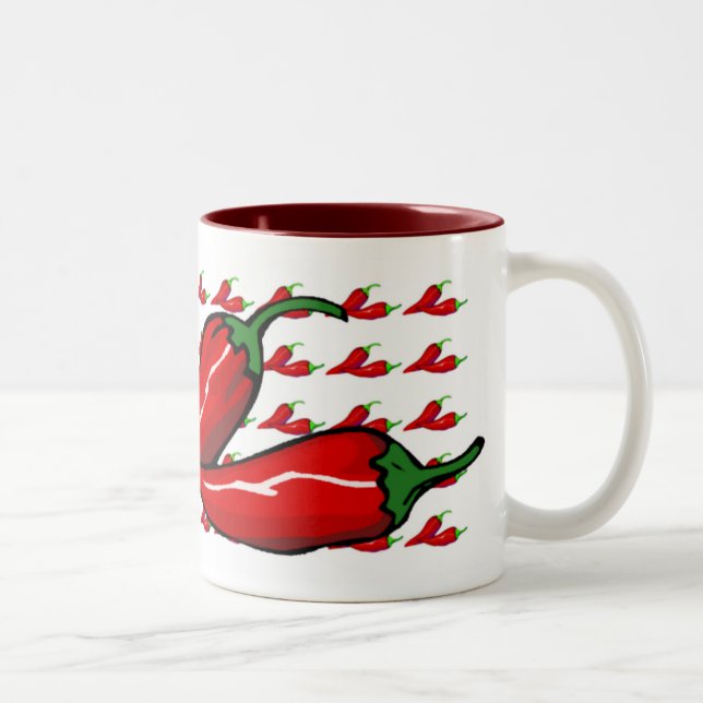 Tasse - Chili-Paprikaschoten (Rechts)