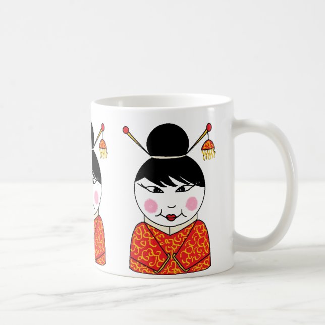 Tasse chinoise de dame (Droite)