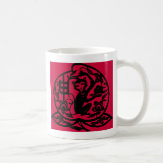 Tasse chinoise de singe