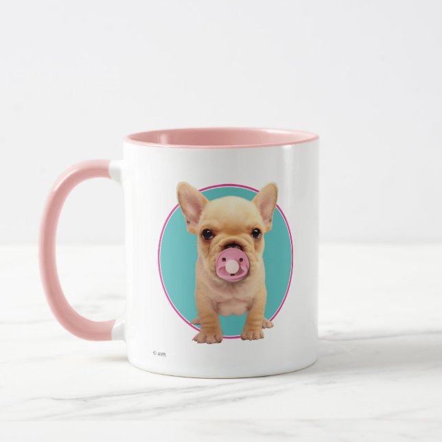 Tasse Chiot mignon avec la tétine (Gauche)