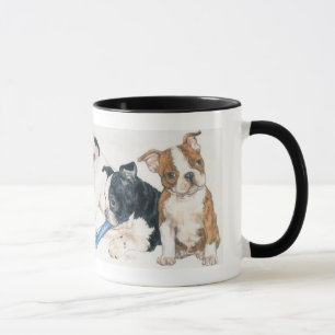 Tasse Chiots de Boston Terrier